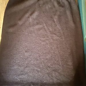 St John Chocolate Brown Knit Skirt